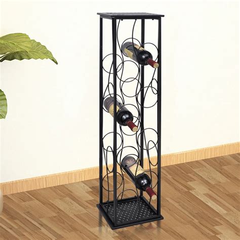 metal wine holder brackets|standing wine racks metal.